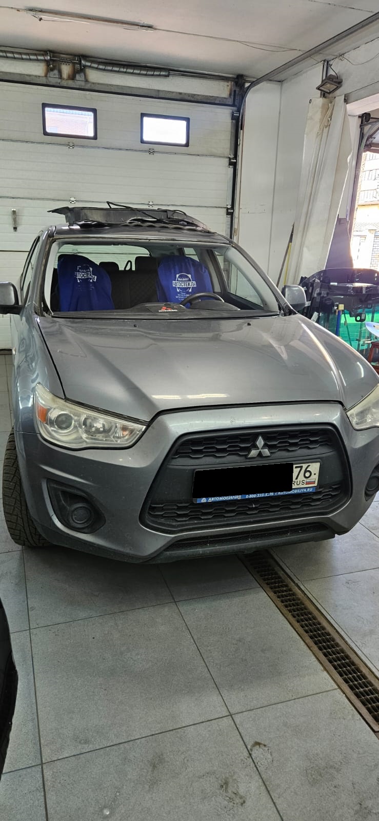 Замена лобового стекла на Mitsubishi ASX за 3 часа!