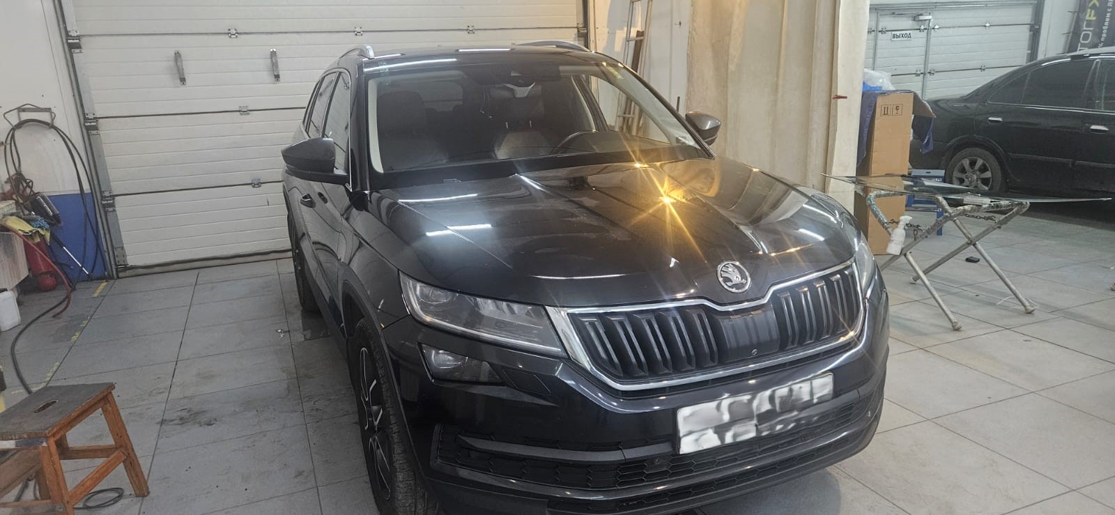 Замена оригинального стекла на автомобиль Skoda Kodiaq