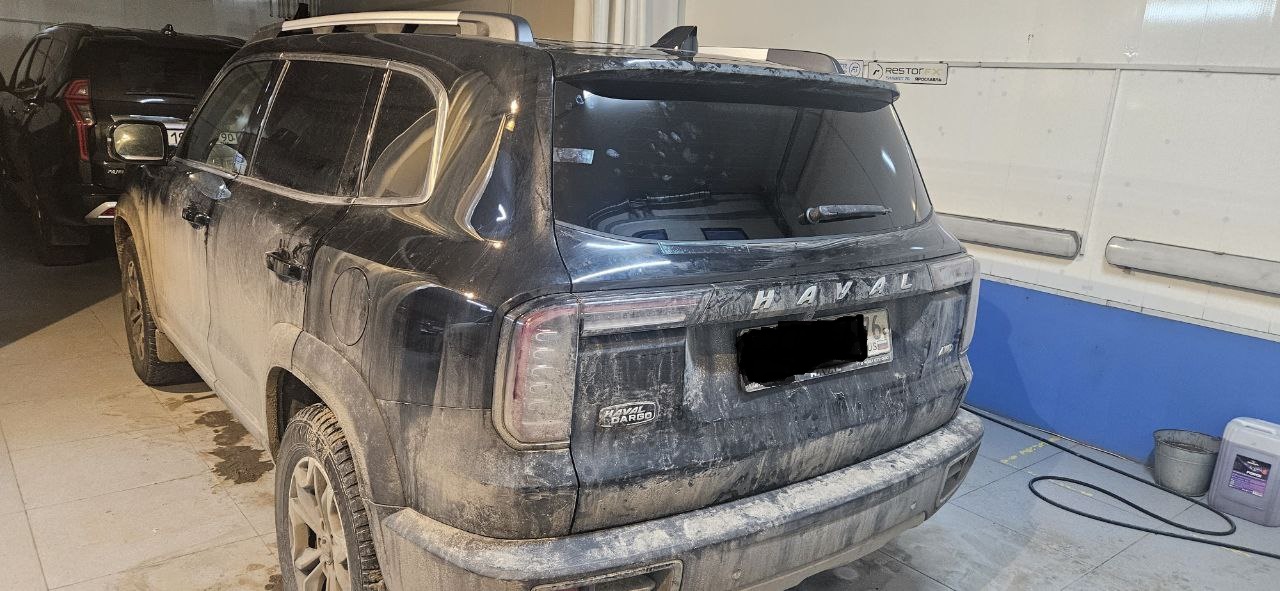 Замена заднего стекла на Haval Dargo