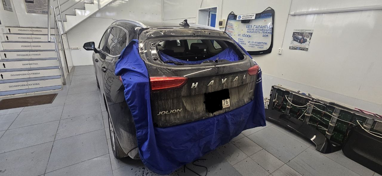 Этой зимой чаще всех лопались задние стекла на Haval Jolion.